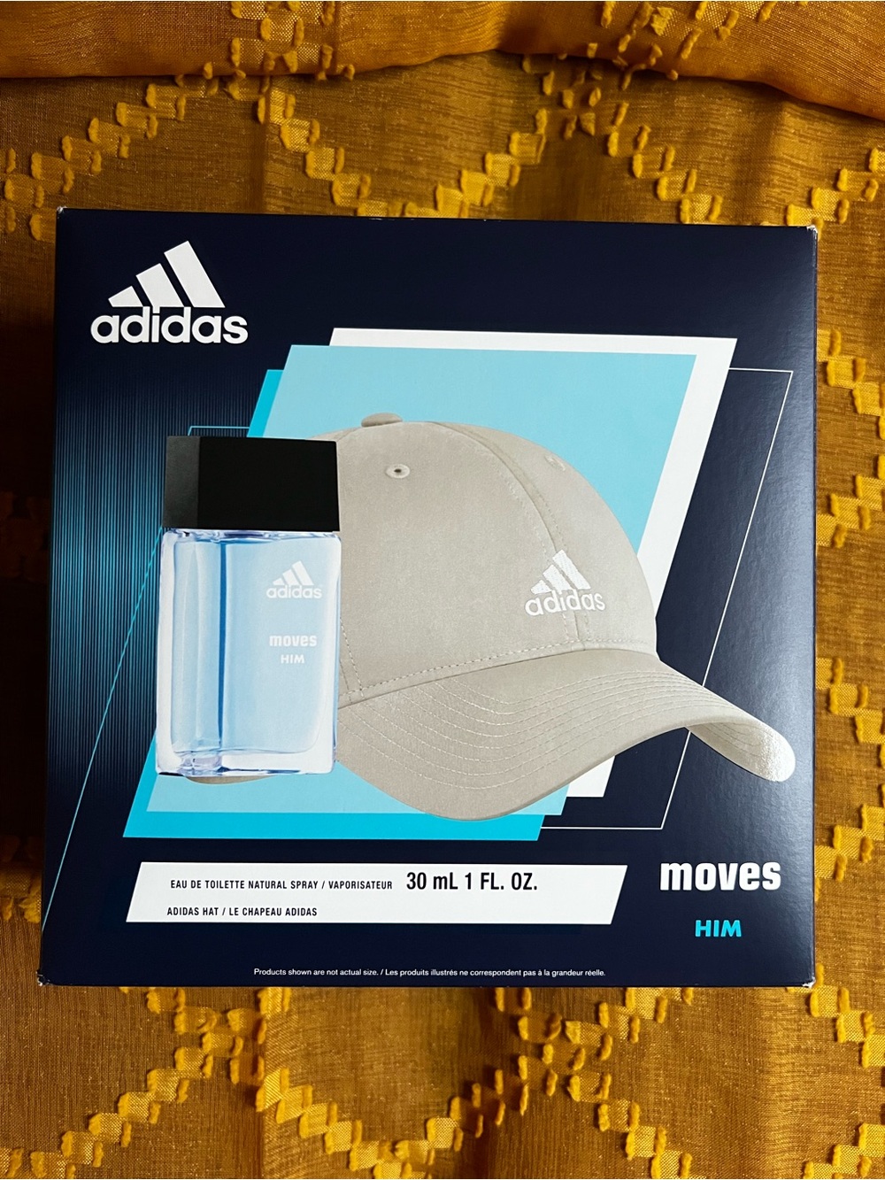 Hat and eau de toilette kit by ADIDAS